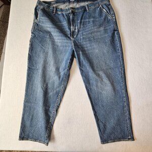Old Navy Extra High Rise Sky High Straight Jeans Size 28 Womens Blue Denim